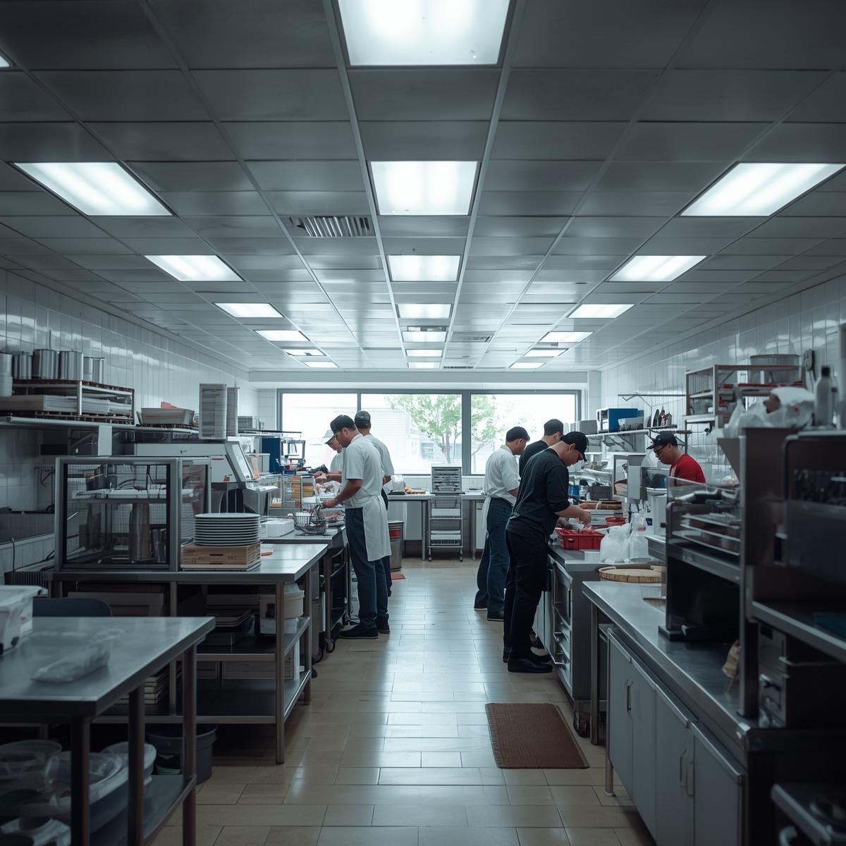 FeastCloud modern cloud kitchen operations - fresh food preparation and delivery